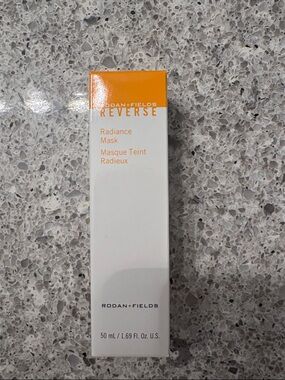 Rodan + Fields Radiance Mask - White & Orange Packaging